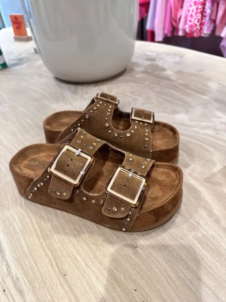 Sandale cognac Colors of California 