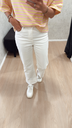 Jeans Maddie blanc 