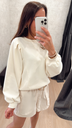 Sweat GUSTAVE ecru