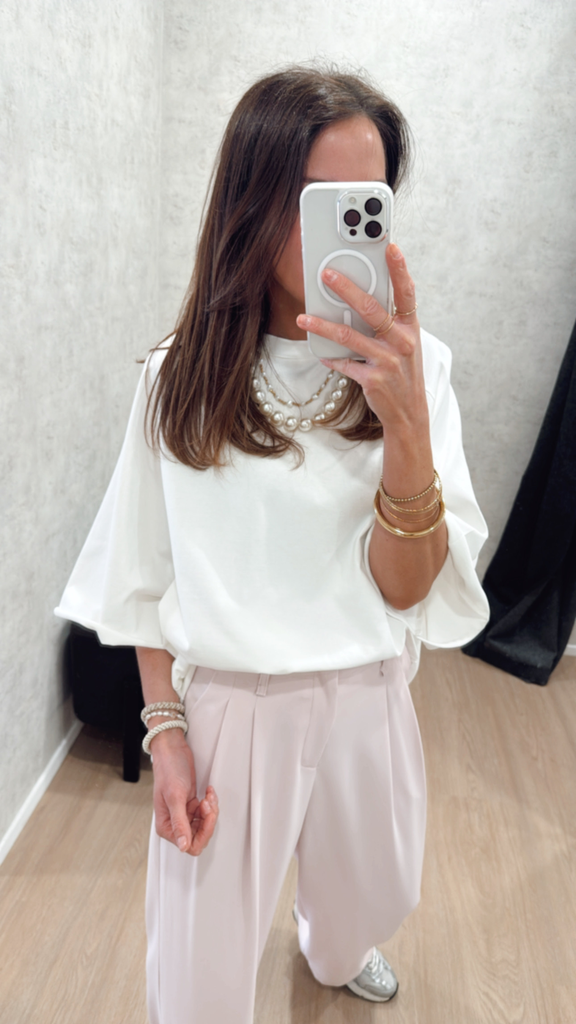 T-shirt LOLA blanc