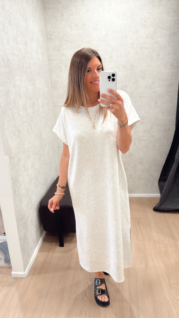 Robe NIVA gris clair