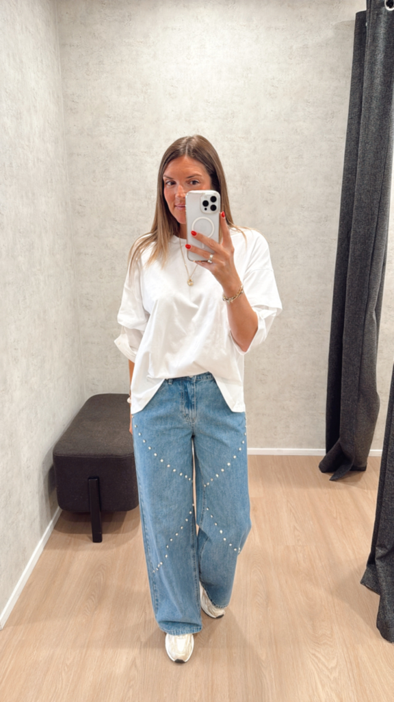 Jeans strass Alix 