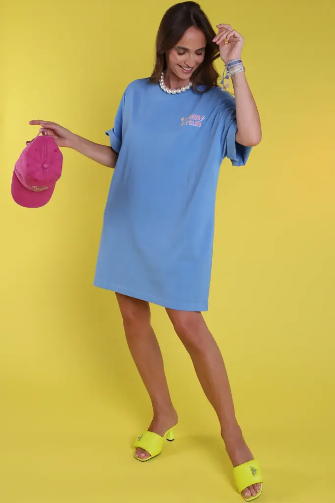 T-shirt dress blue Lovers Bay Club