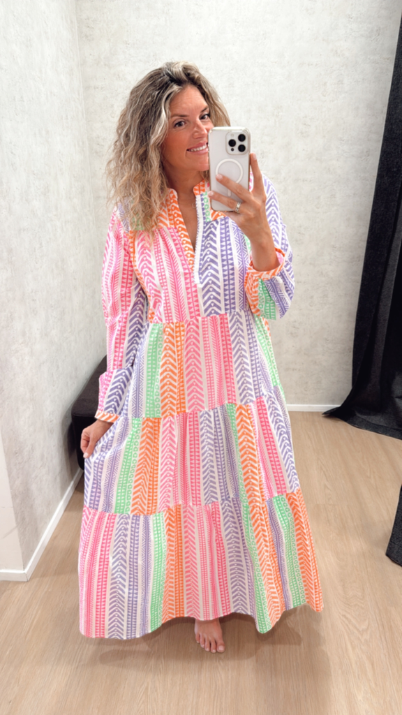 Robe Terry mauve 