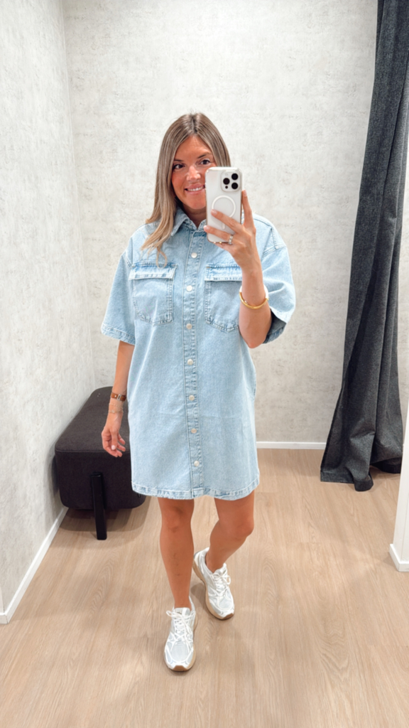 Robe en jeans Alix