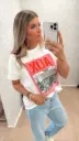 T-shirt ALIX rose