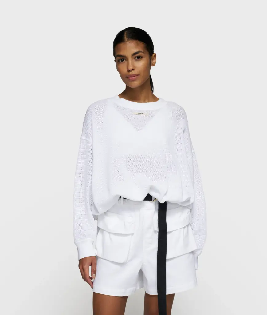 T-shirt baseball blanc 10 Days 