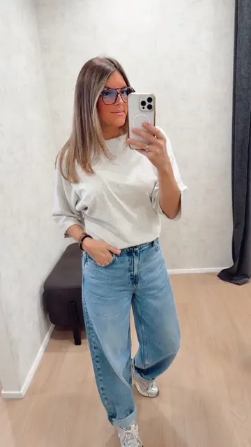 T-shirt light grey By-Bar