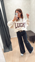 Sweat bibi beige marron