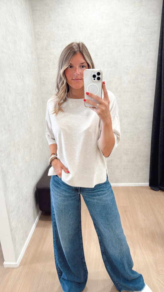 Pull beige clair beige 