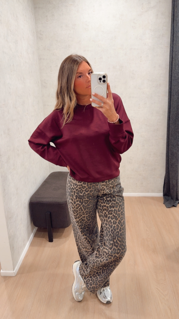 Sweat bordeaux mbym