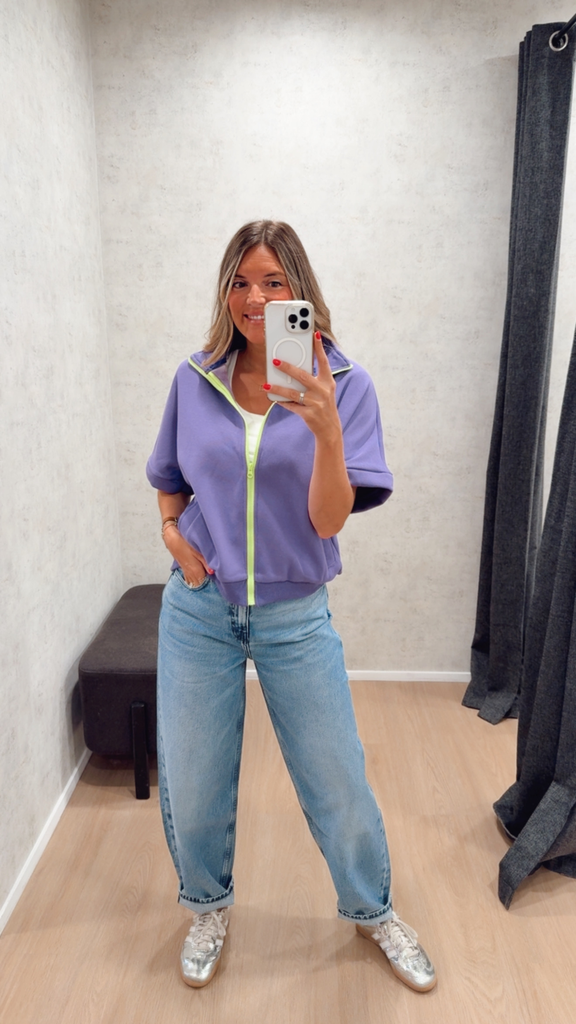 Gilet CLEA mauve