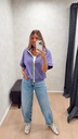 Gilet CLEA mauve