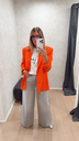 Blazer orange ALIX