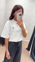 T-shirt blanc Alix 