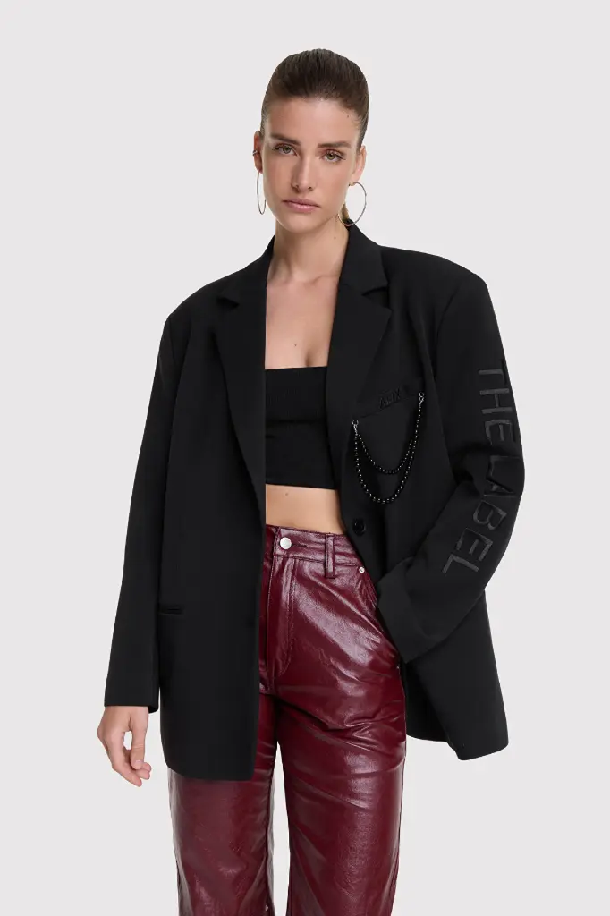 Blazer noir Alix