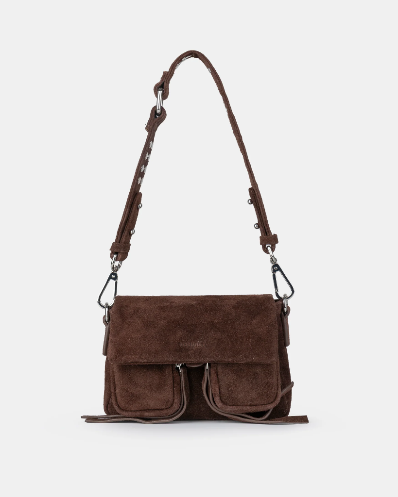 MAX MINI BROWN SUEDE NEUVILLE