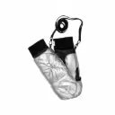 Moufles convertibles mitaines argentées Fudoon