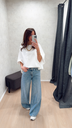 T-shirt oversize blanc