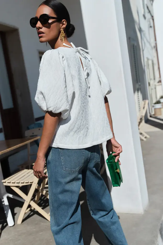  Cheetah blouse By-Bar