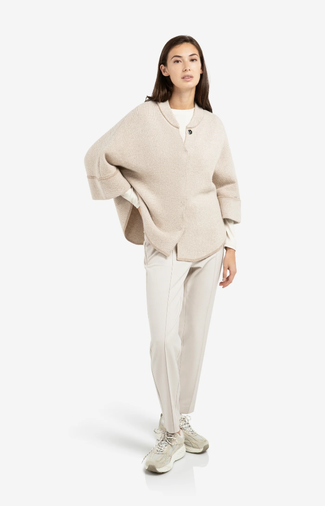 Pantalon jambes droites beige Yaya (42)