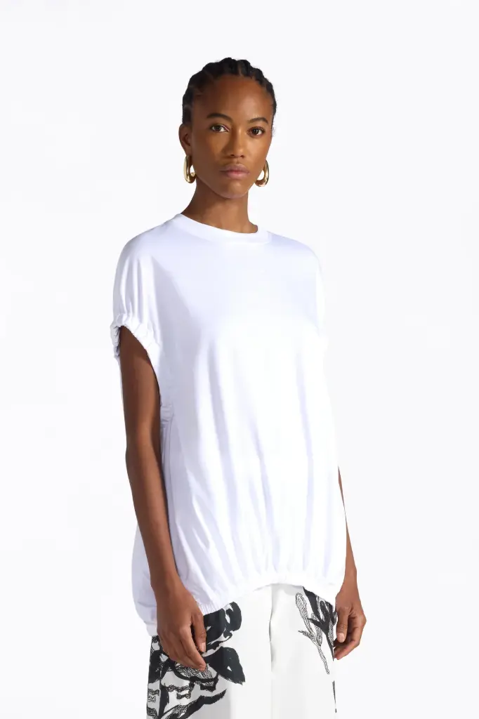 T-shirt Hailey blanc Liviana Conti