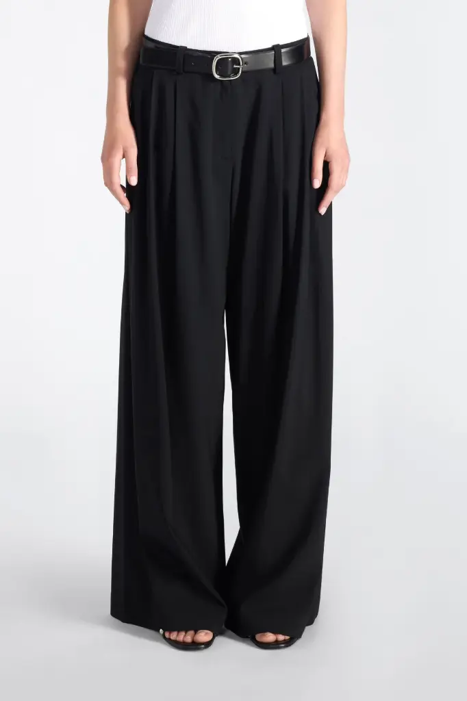  Pantalon Anthony noir Liviana Conti