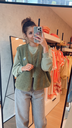 Gilet kaki Américan Vintage