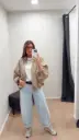 Jeans Balloon bleu clair
