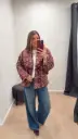 Veste bandana Chicago bordeaux