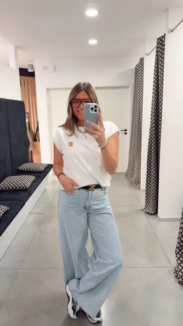 T-shirt blanc logo By Bar