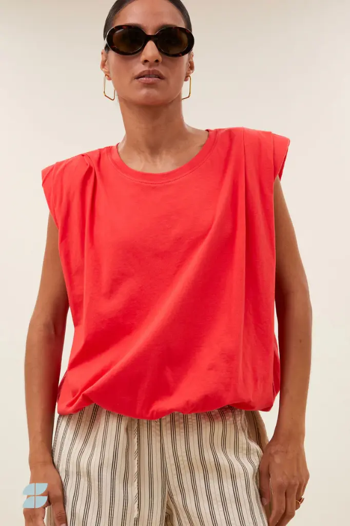 Top rouge By Bar (M)