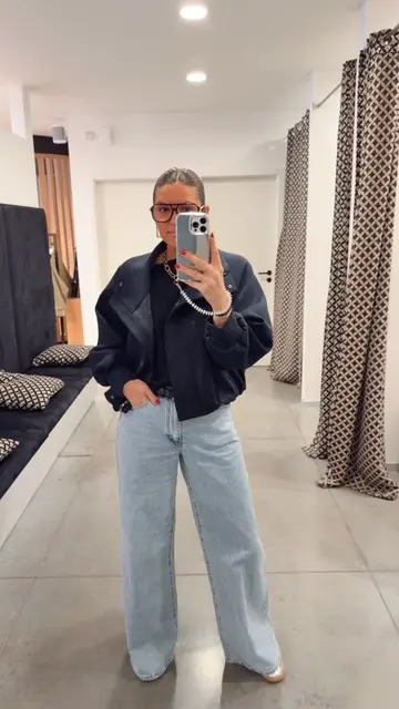 Bomber marine Blonde n8