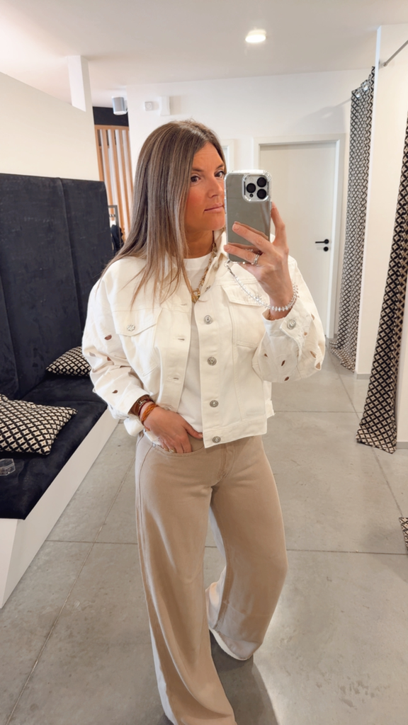 Veste Denim écru BSB 