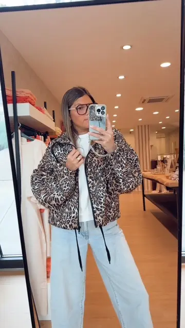 Veste léopard Penn&Ink