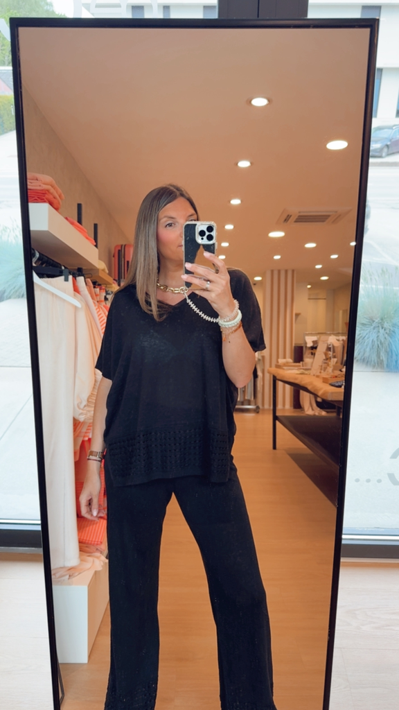 Pull Delfina noir NOTSHY