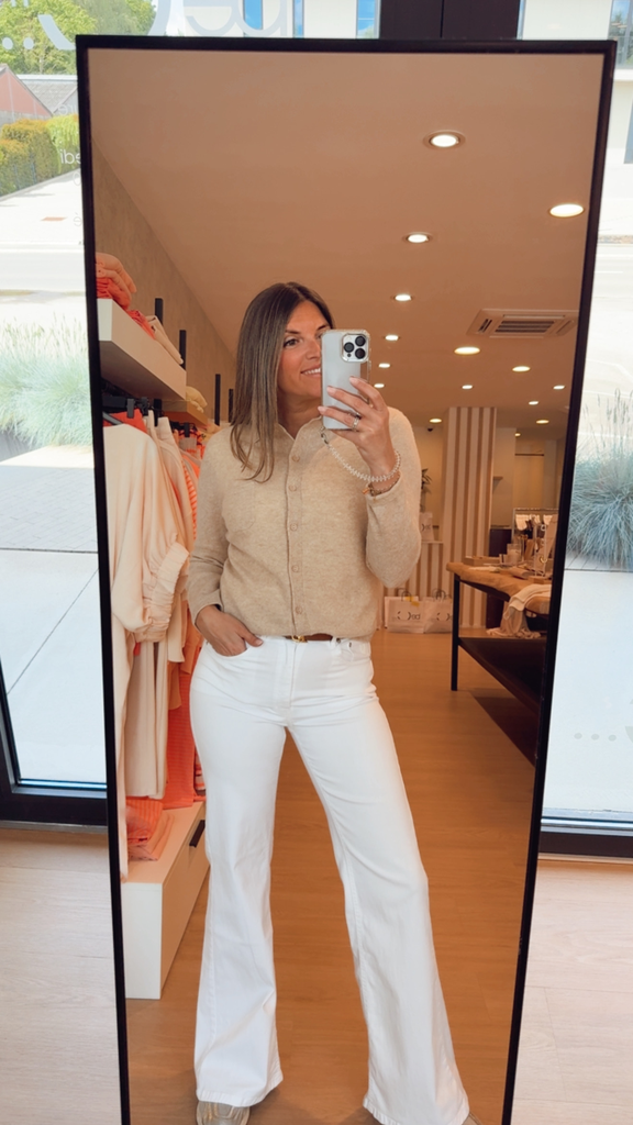 Gilet Albertine beige NOTSHY (S)