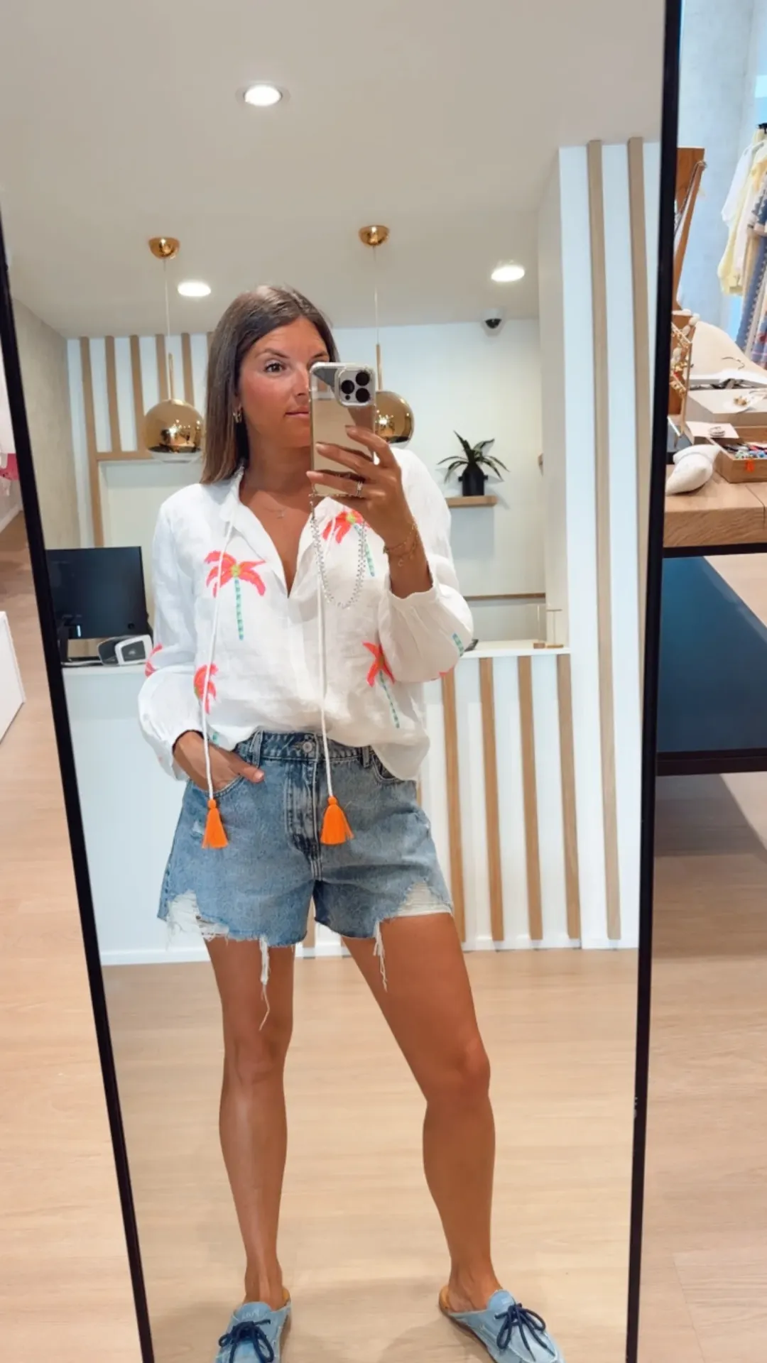 Blouse Palmtrees Grace 