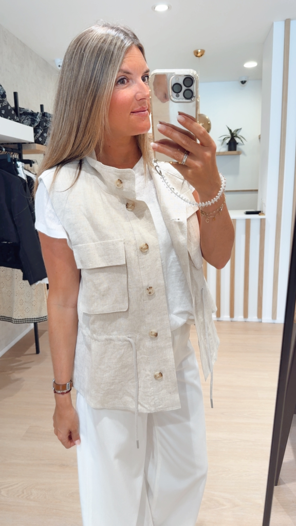 Veste lin beige Aimée The Label  (XS)