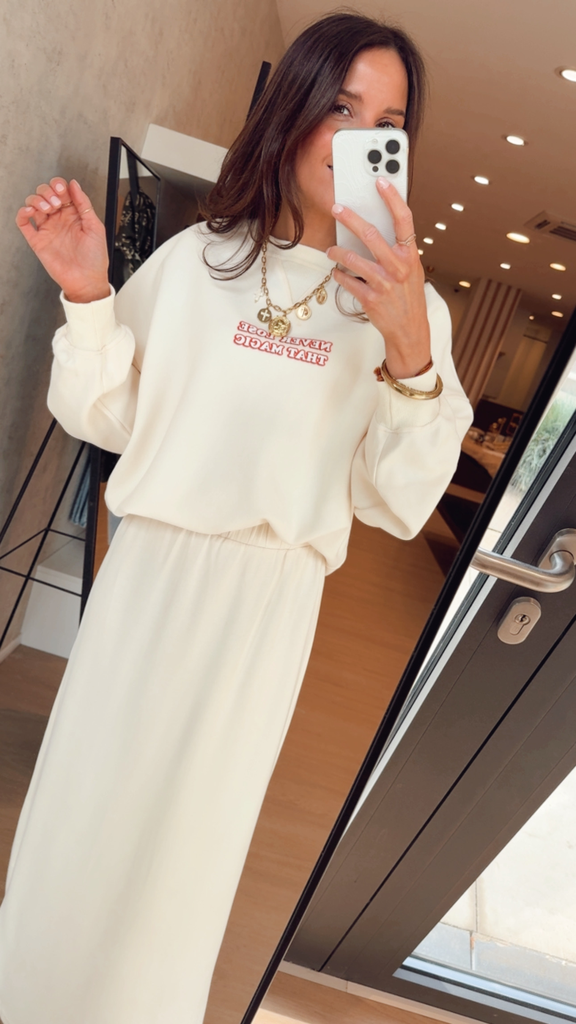 Sweat POP écru