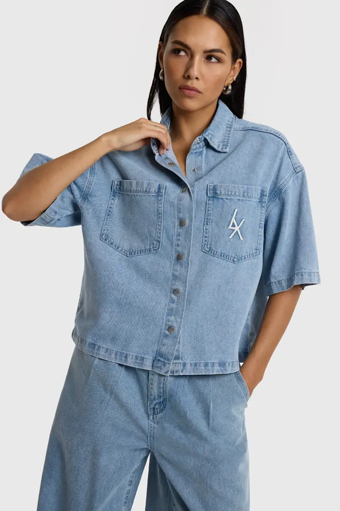 Chemise jeans Alix