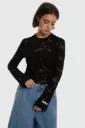 Haut dentelle noir ALIX