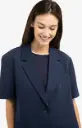 Blazer m/courte marine YAYA