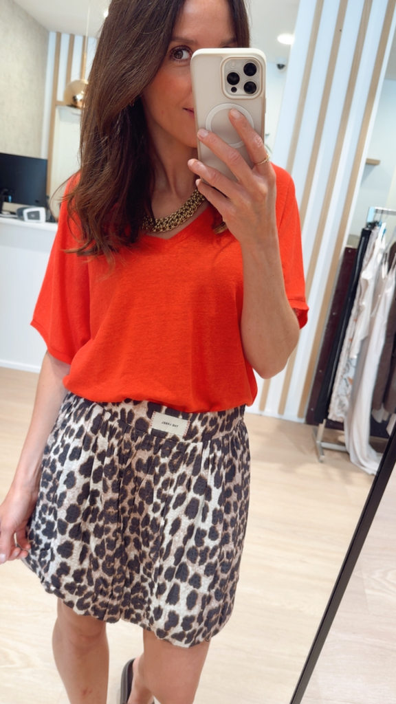 T-shirt Sophia Tomate Notshy 