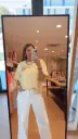 T-shirt OUT OFFICE jaune