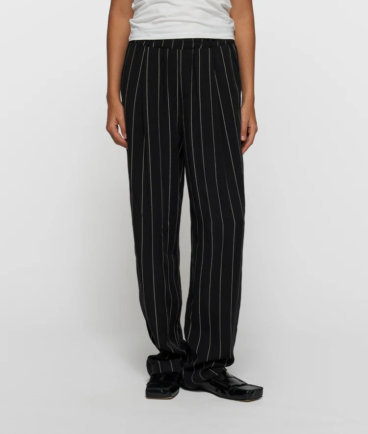 Pantalon fluide à fine rayure 10Days
