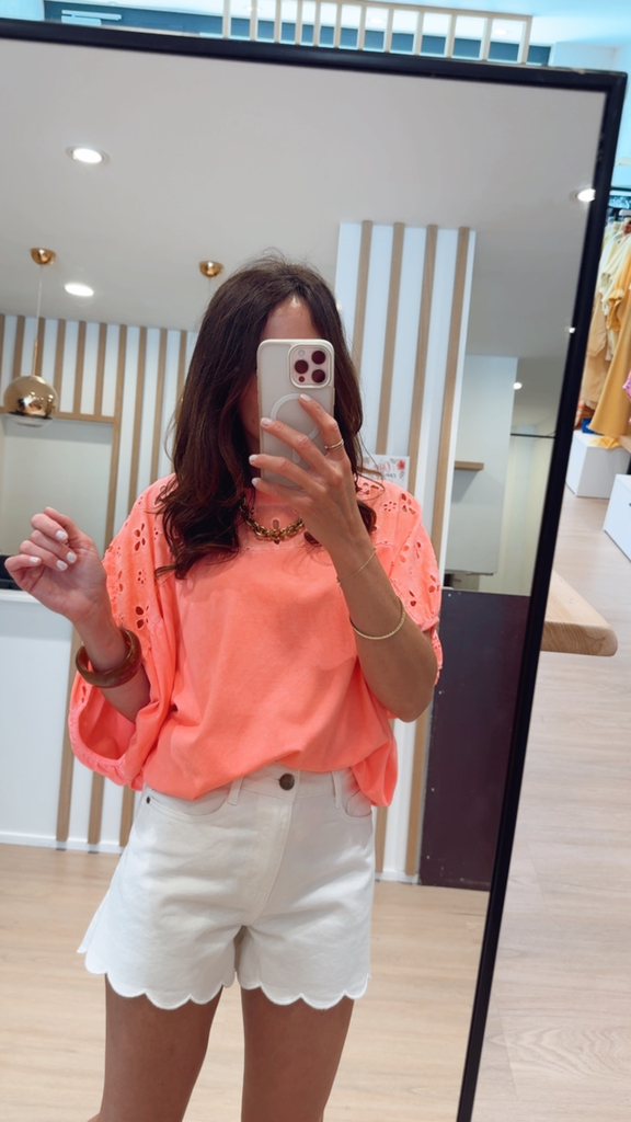 T-shirt BIS corail
