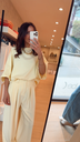 T-shirt oversize jaune