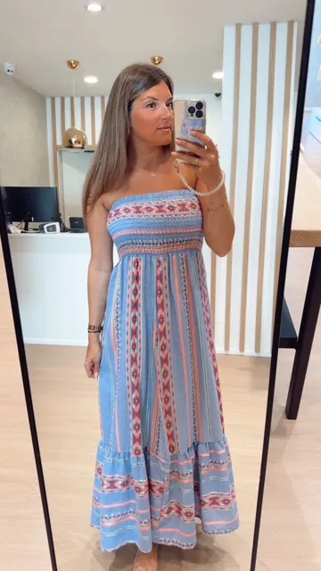 Robe LISA bleu