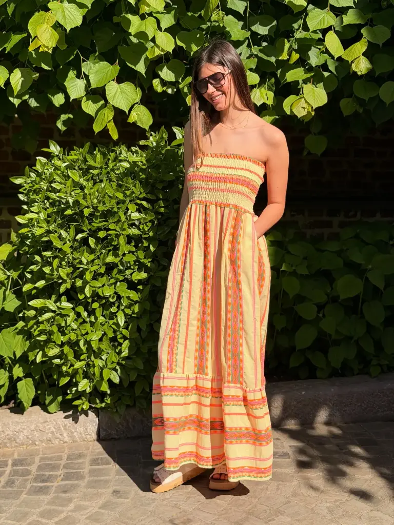 Robe LISA jaune